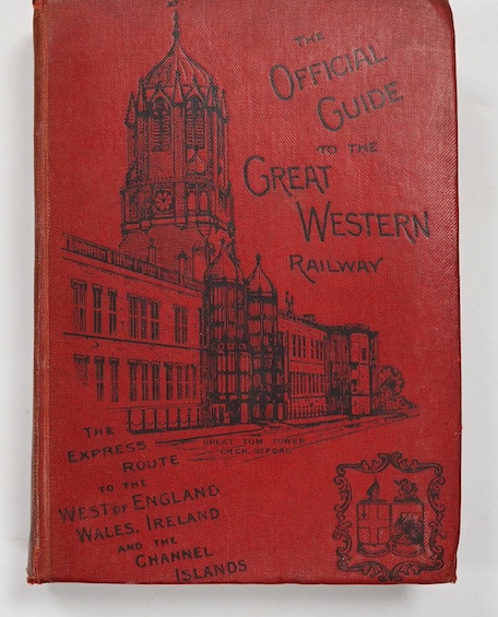 Walton, G.T - The Motorist’s Library - The Book of the Morgan, 8vo, cloth spine with paper covered boards, with pictorial d/j, Sir Isaac Pitman & Sons, Ltd., London, 1930 and The Official Guide to the Great Western Railw